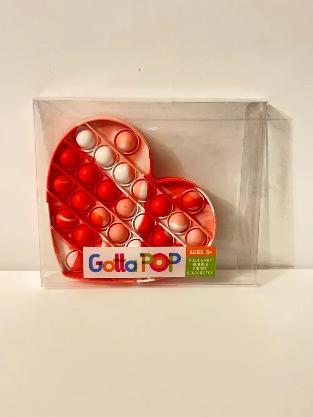 Gotta Pop POPITS HEART push toy stress relief